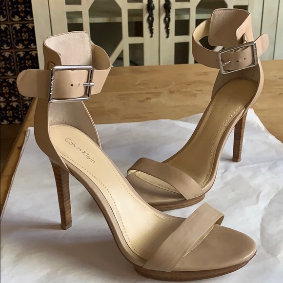 Calvin Klein Shoes - Cream Women’s Calvin Klein high heels shoes 👠